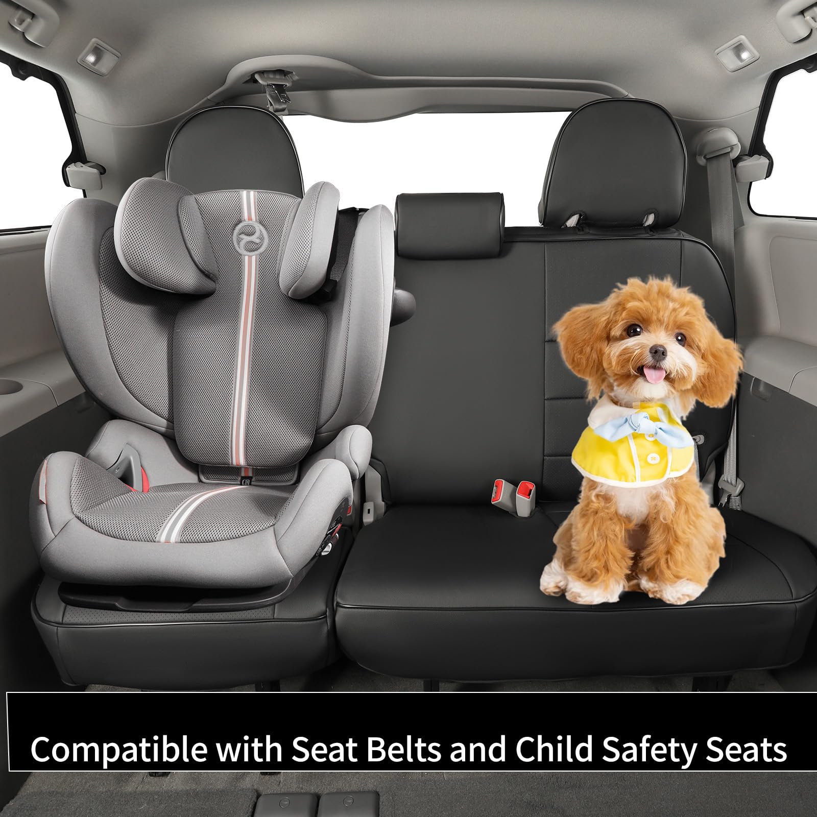 EKR Sienna leatherette covers protect resale value during daily use.