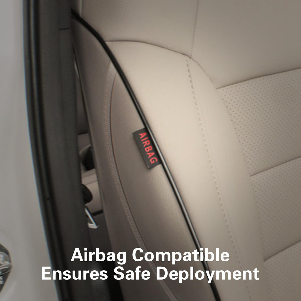 EKR Sienna seat covers for seven-seat Sienna enhances cabin aesthetics.
