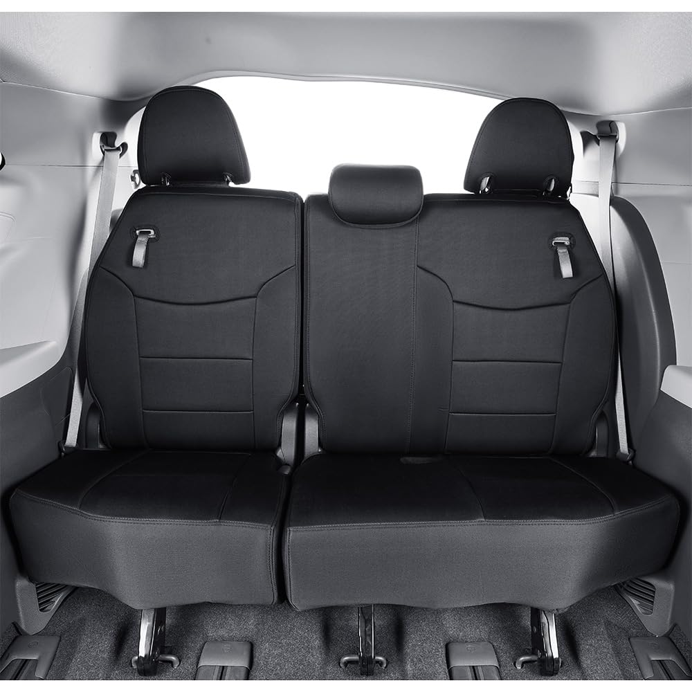 EKR Sienna seat covers installation-ready with non-slip backing for a secure, tidy cabin.