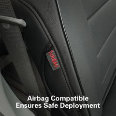 EKR Sienna spill-resistant seat covers for easy cleaning on the go.