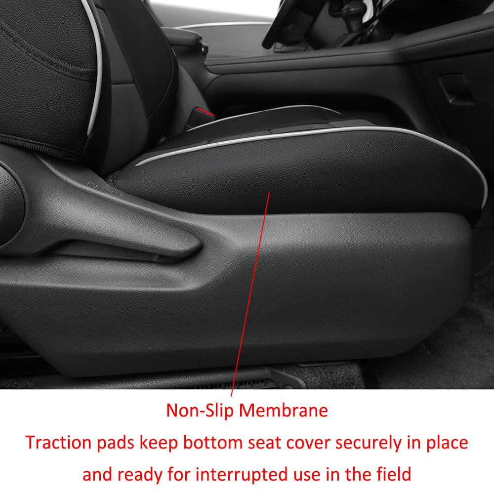 EKR Sienna third row seat covers guarding against wear and spills