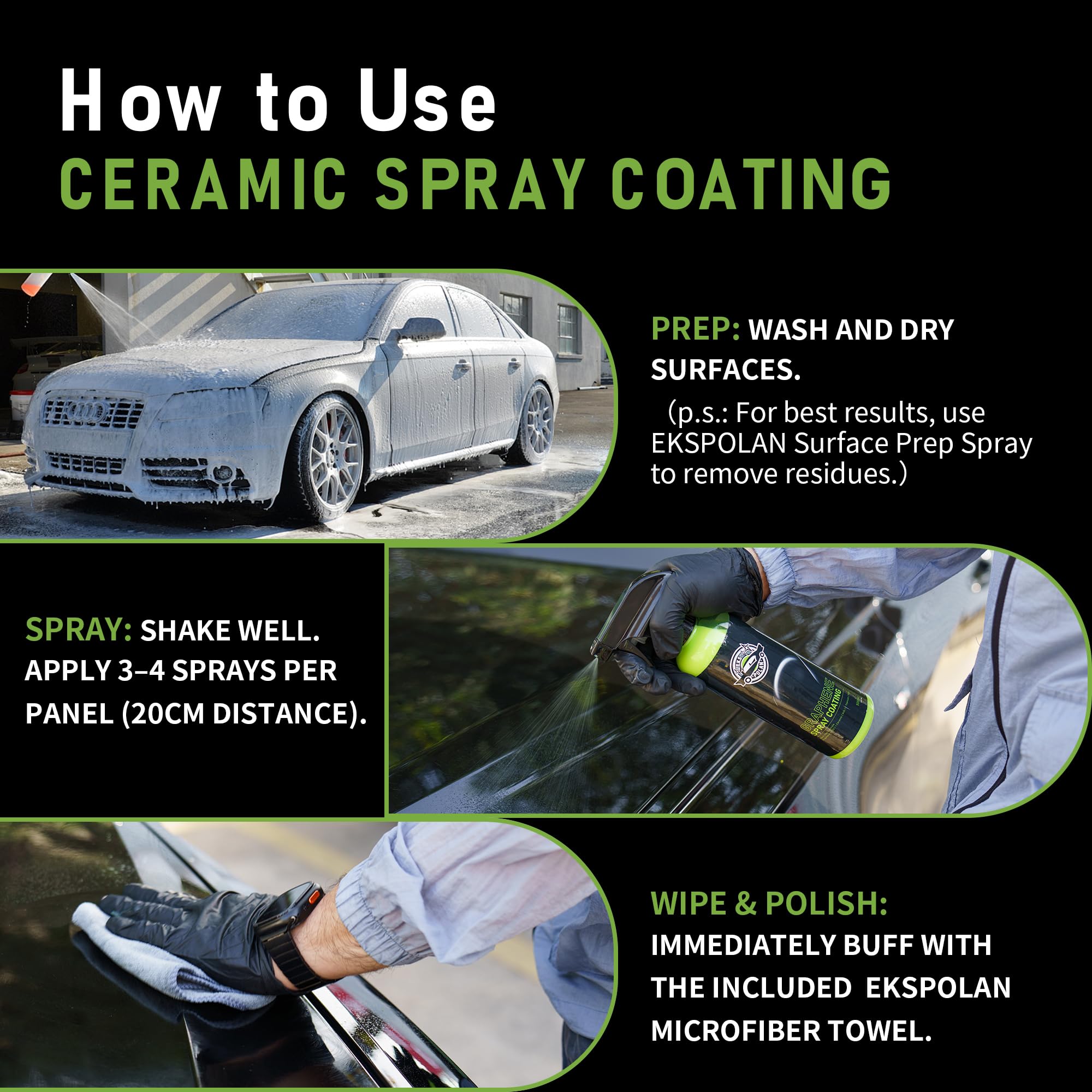 EKSPOLAN graphene spray durable finish promises long-lasting protection across seasons