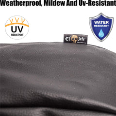 EL JEFE waterproof texture close-up highlights durable construction.
