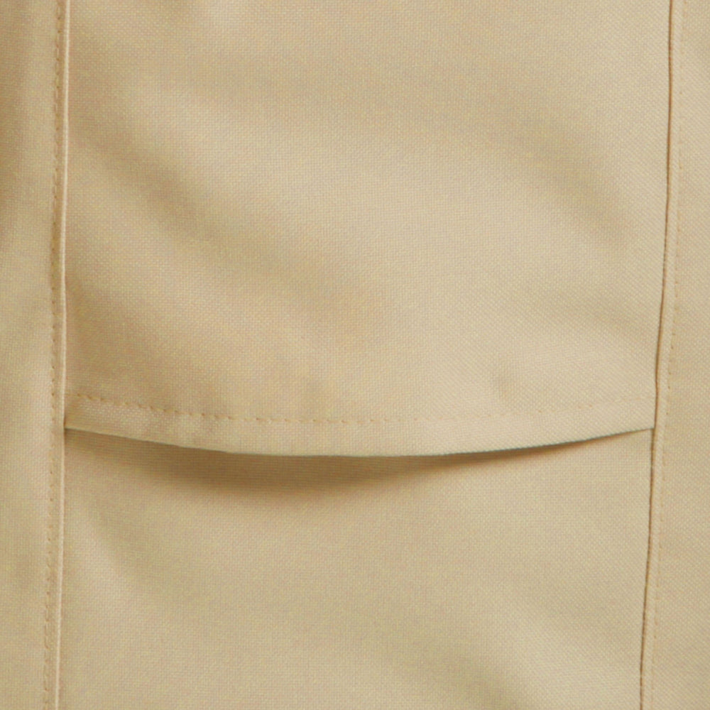 Classic Accessories elastic hem cord provides a snug, custom-like fit.