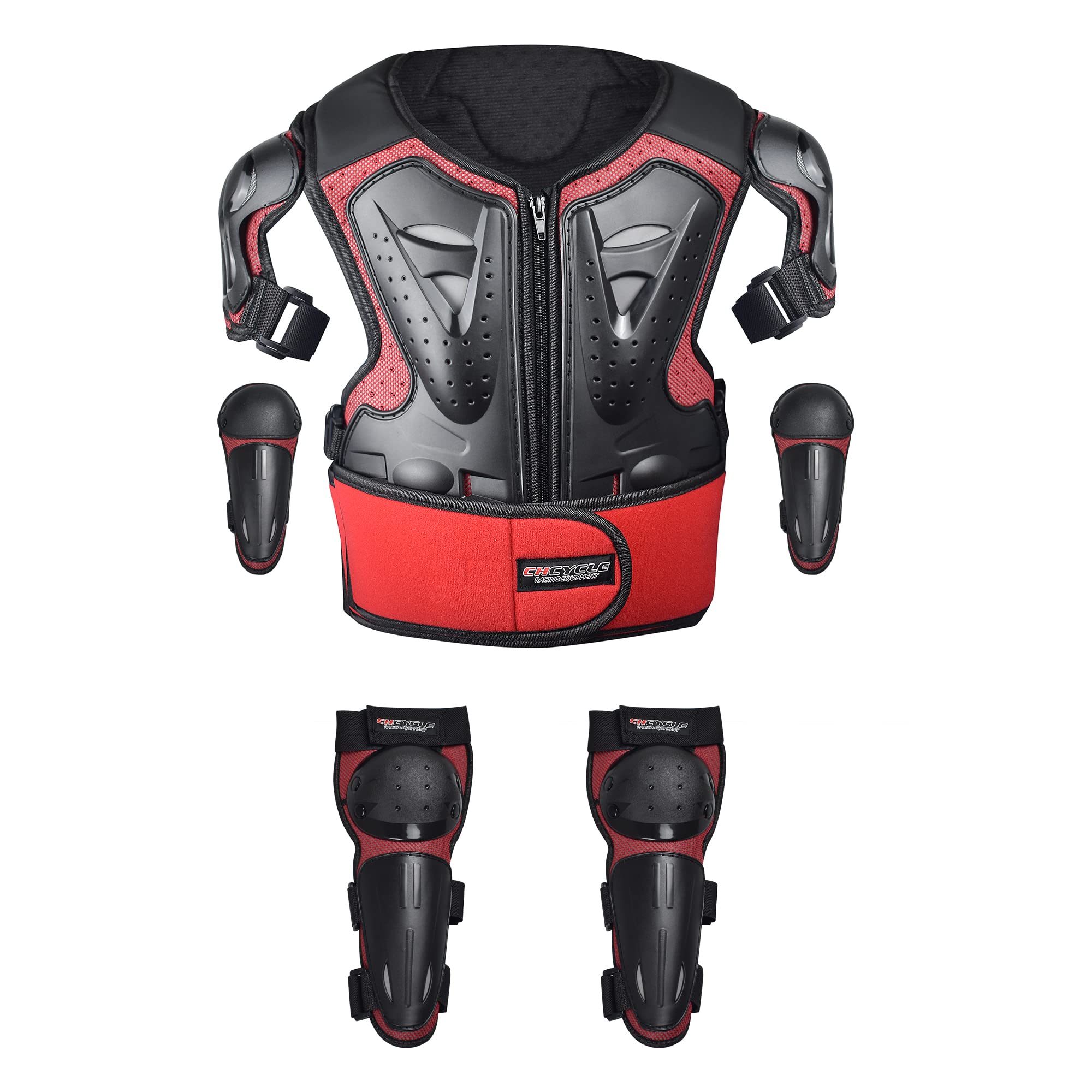 ElCYCO elbow pads close-up showing sturdy protection and soft lining.