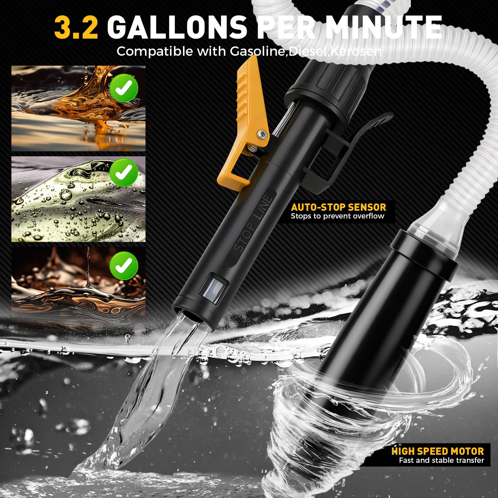ELEAD includes three adapters for global can standards and easy connections.