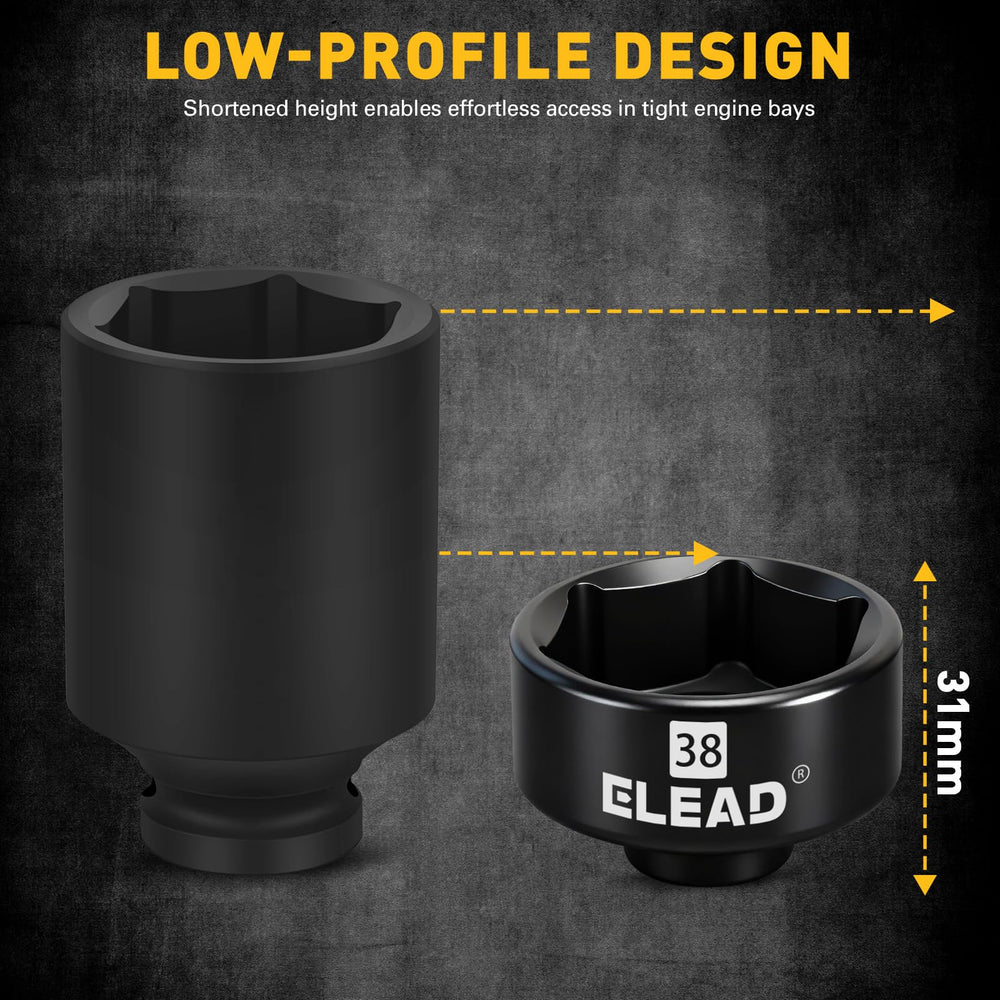 ELEAD Canister-filter housing compatibility for Toyota BMW Audi VW Porsche.