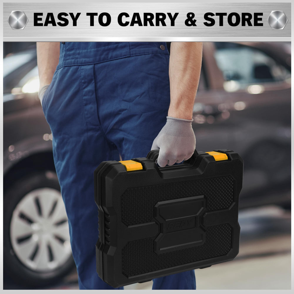 ELEAD compact carrying case keeps tools organized and portable.