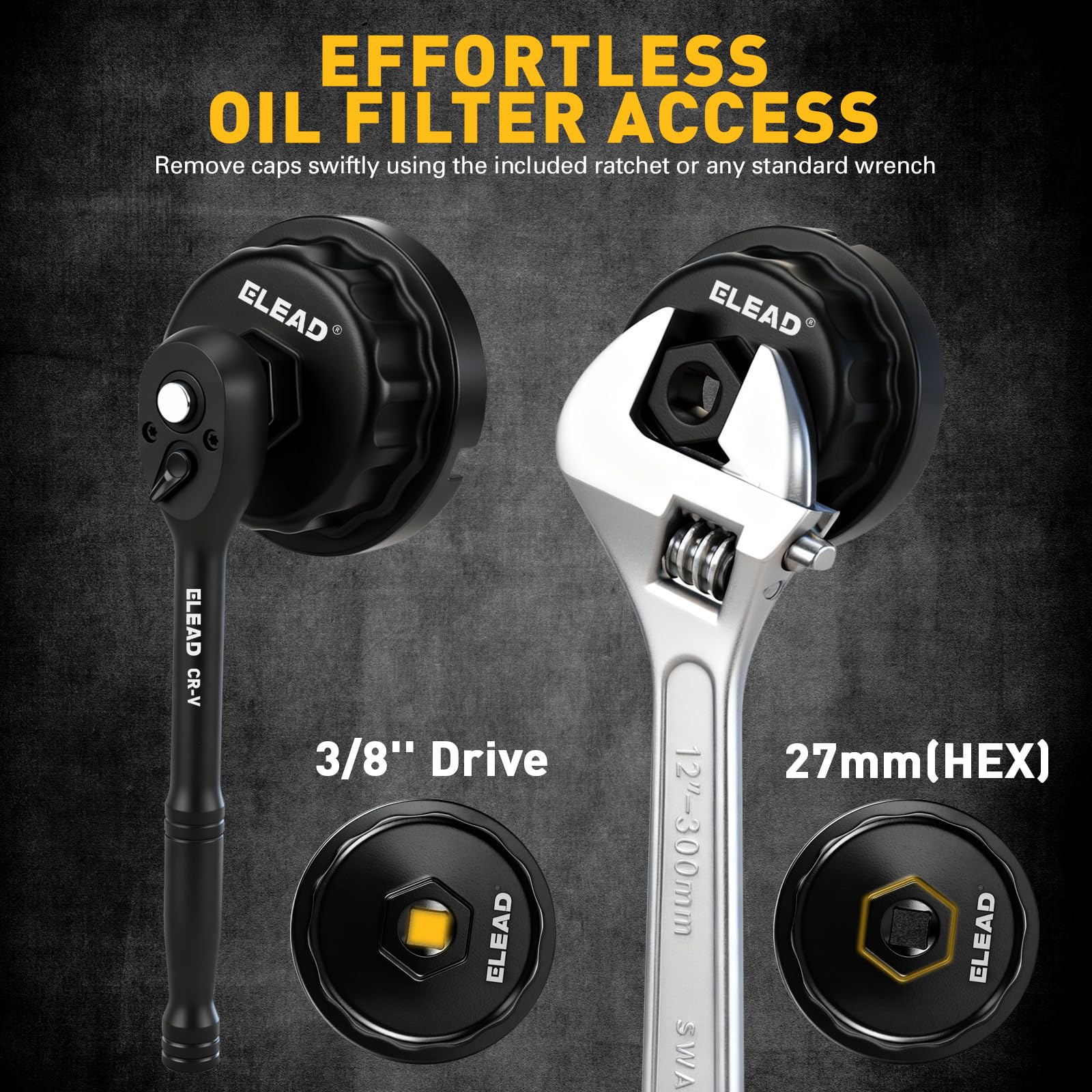 ELEAD electrocoating resists corrosion from oil and chemicals.