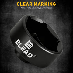 ELEAD metric sizes 24-38 mm cover many canister-style filters.