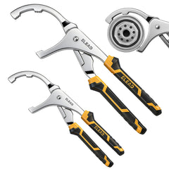 ELEAD 9-inch adjustable oil filter wrench for tight engine bays