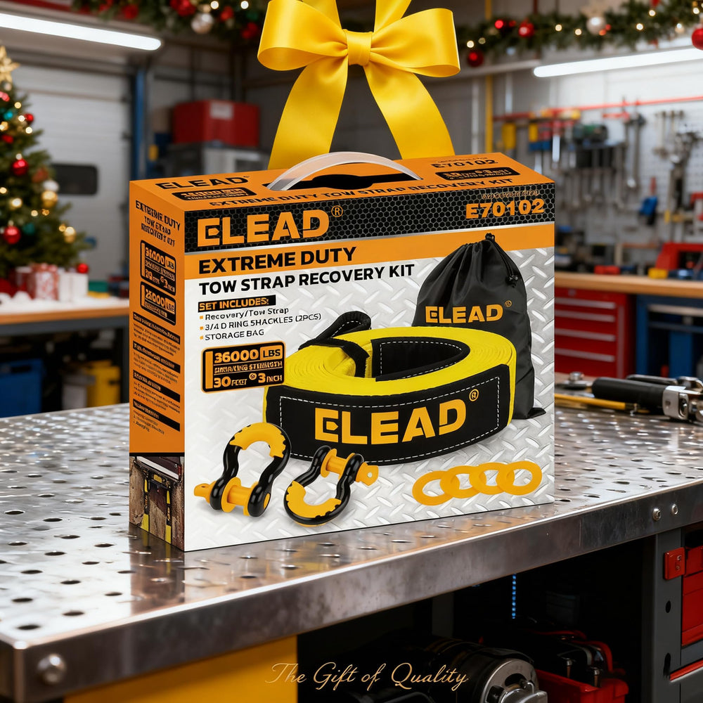 ELEAD electro-galvanized shackle protection bumper detail adds durability