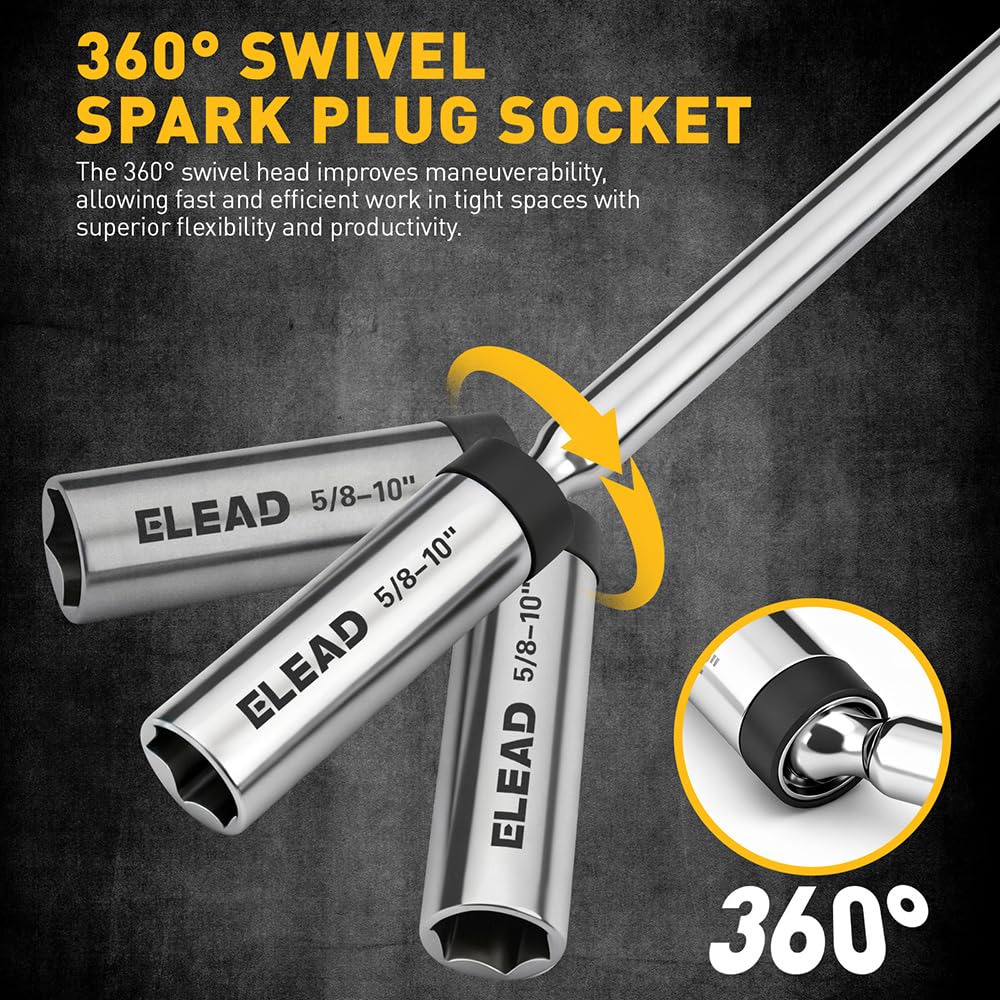 ELEAD spark plug gapper helps set accurate gaps quickly.