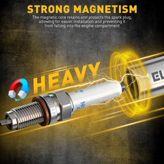 ELEAD spark plug socket 16mm durable chrome vanadium steel.
