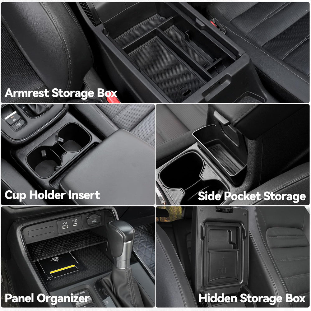 ELECFRESH armrest hidden storage box adds discreet storage space.