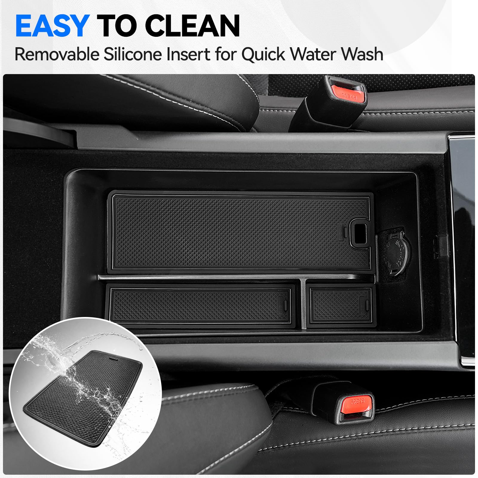 ELECFRESH silicone mats are easy to clean with water rinse or wipe-for-a-clean look.