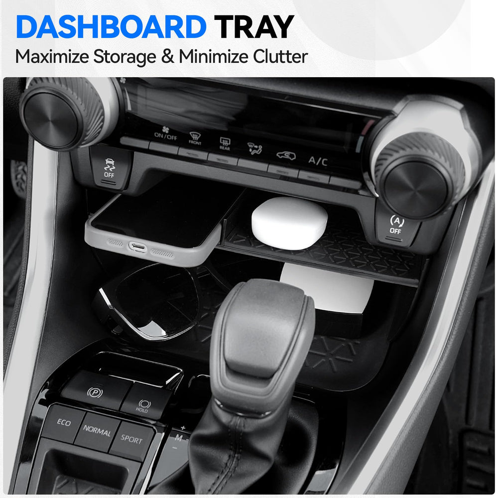 ELECFRESH center console cup holder insert fits snugly and prevents spills.