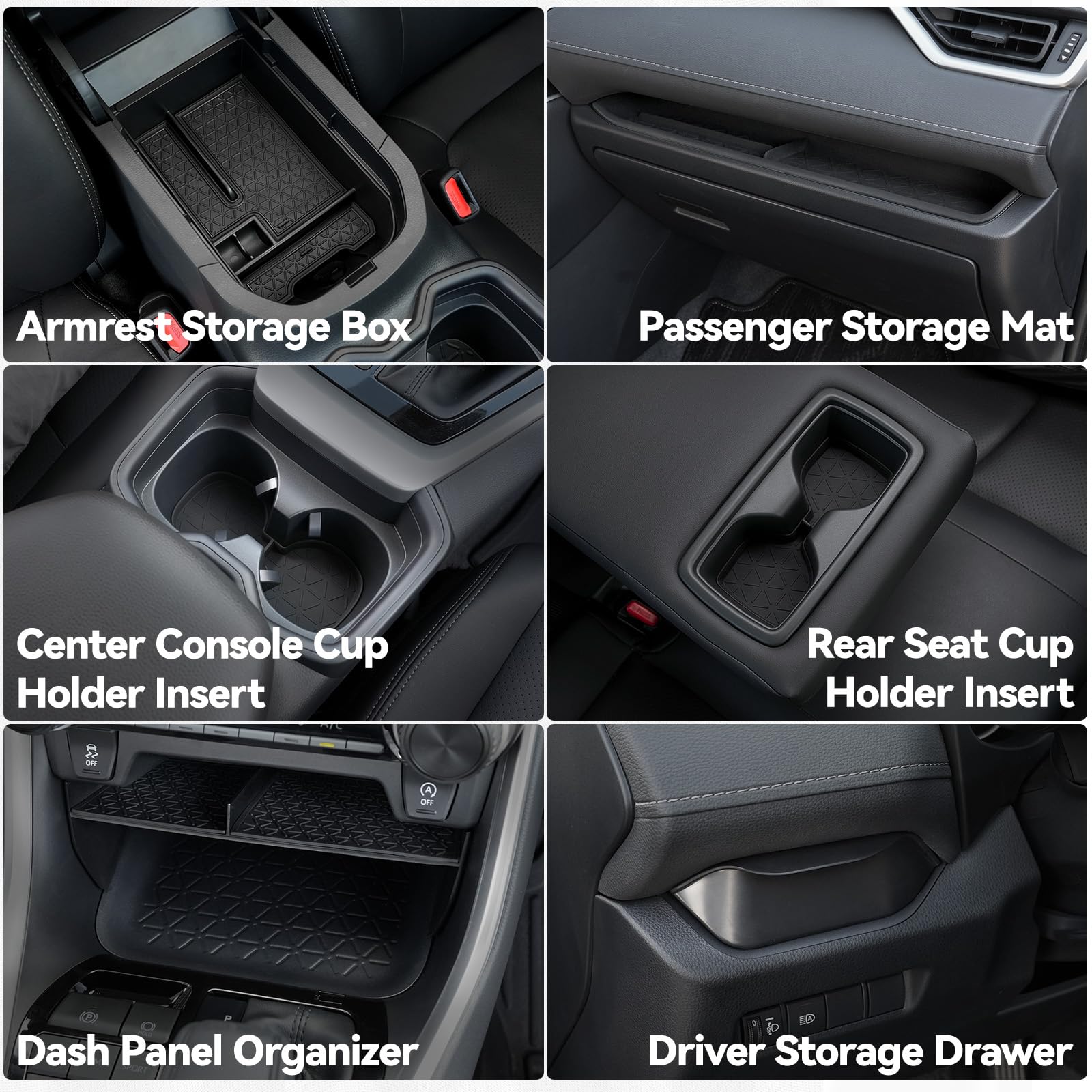 ELECFRESH dashboard organizer tray keeps dash items neatly organized.