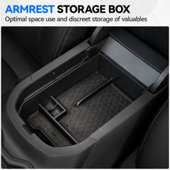 ELECFRESH driver storage drawer adds space without obstructing operation.