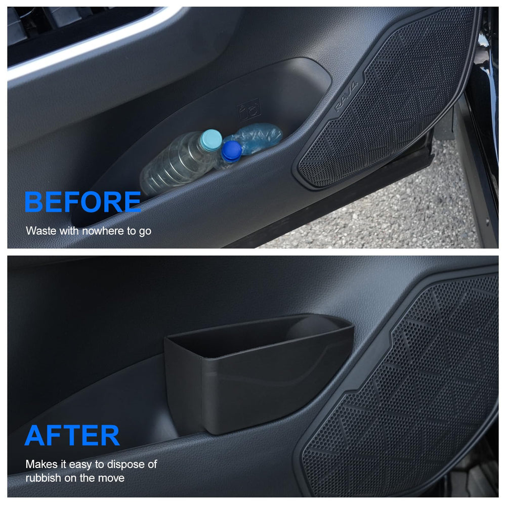 ELECFRESH Rav4 quick-disposal use-case demonstrates easy waste disposal on the go.