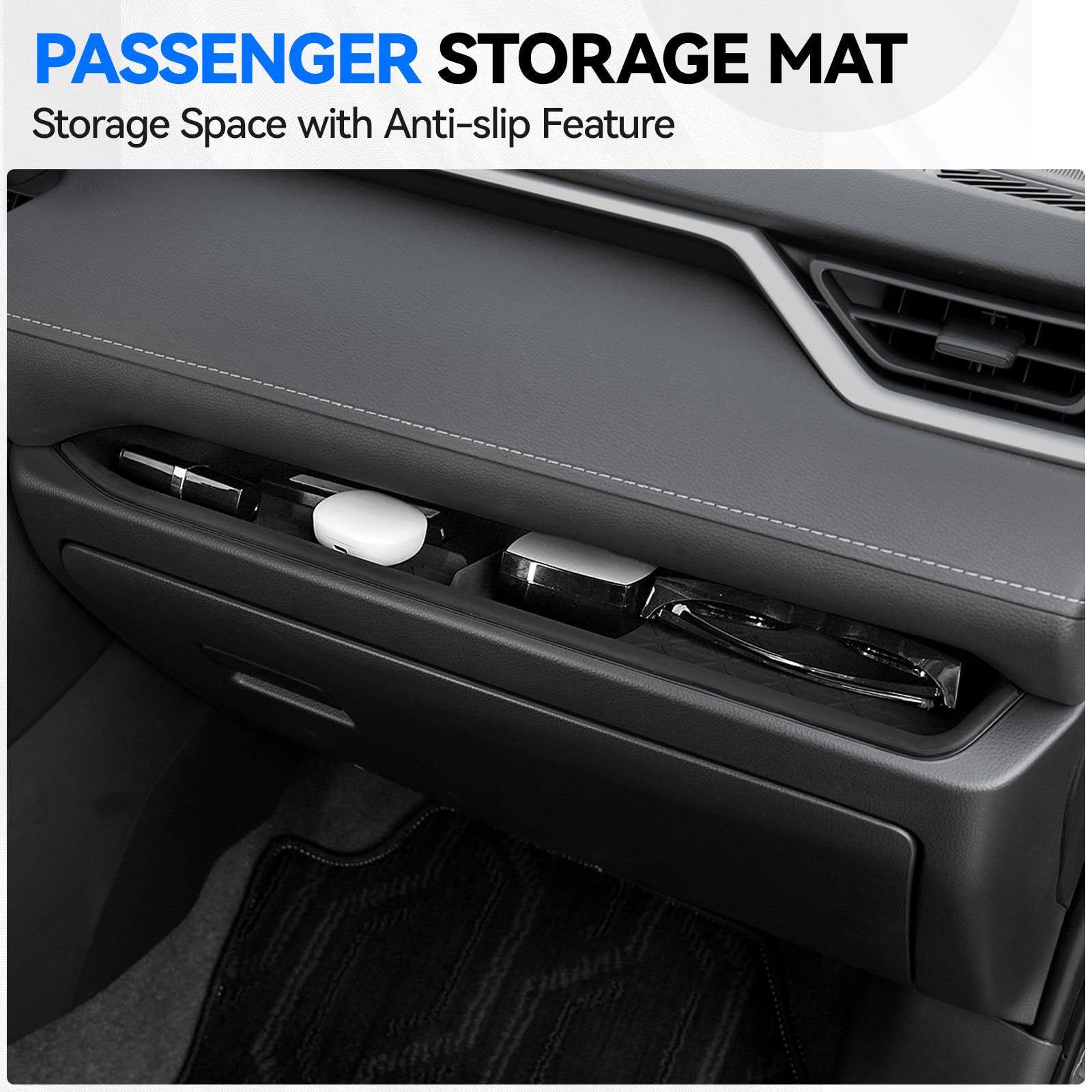 ELECFRESH silicone mats protect velour surfaces from dust and wear.
