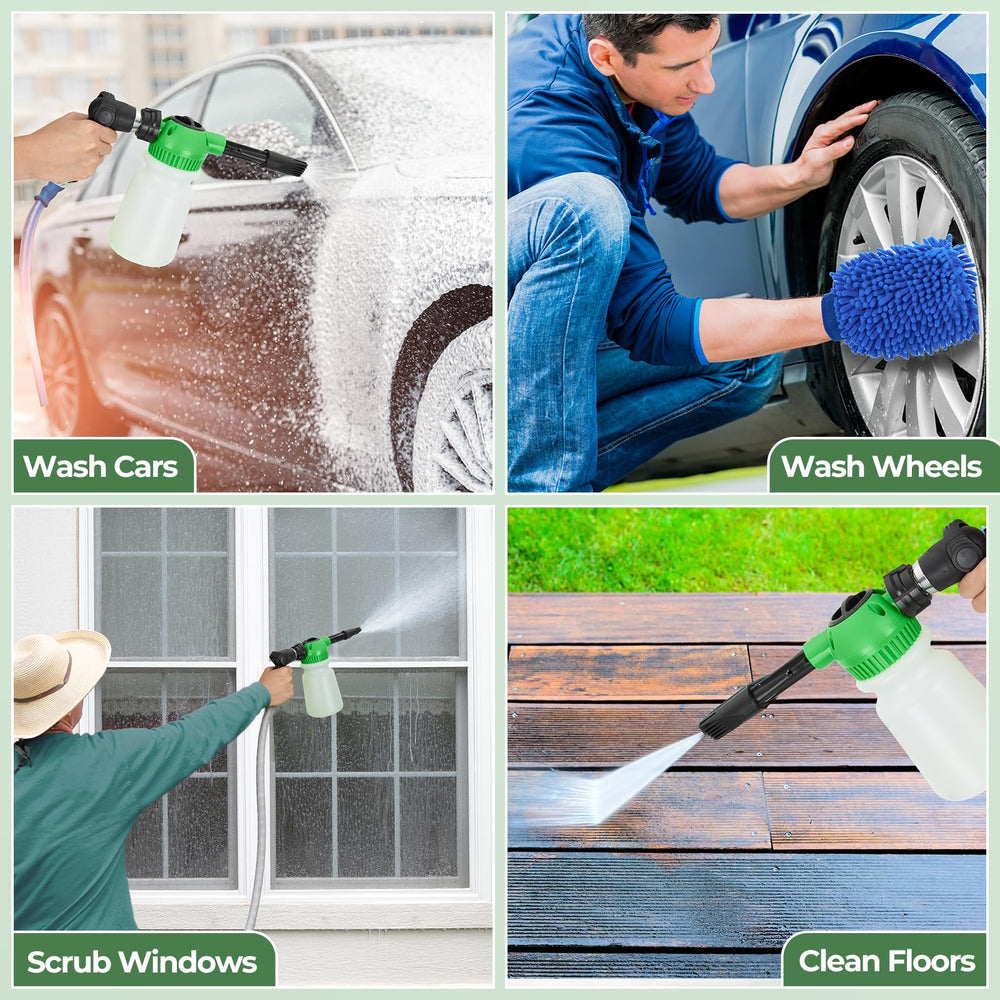 Versatile tool suitable for vehicles, home washing, and light garden duties with Elechomes gun