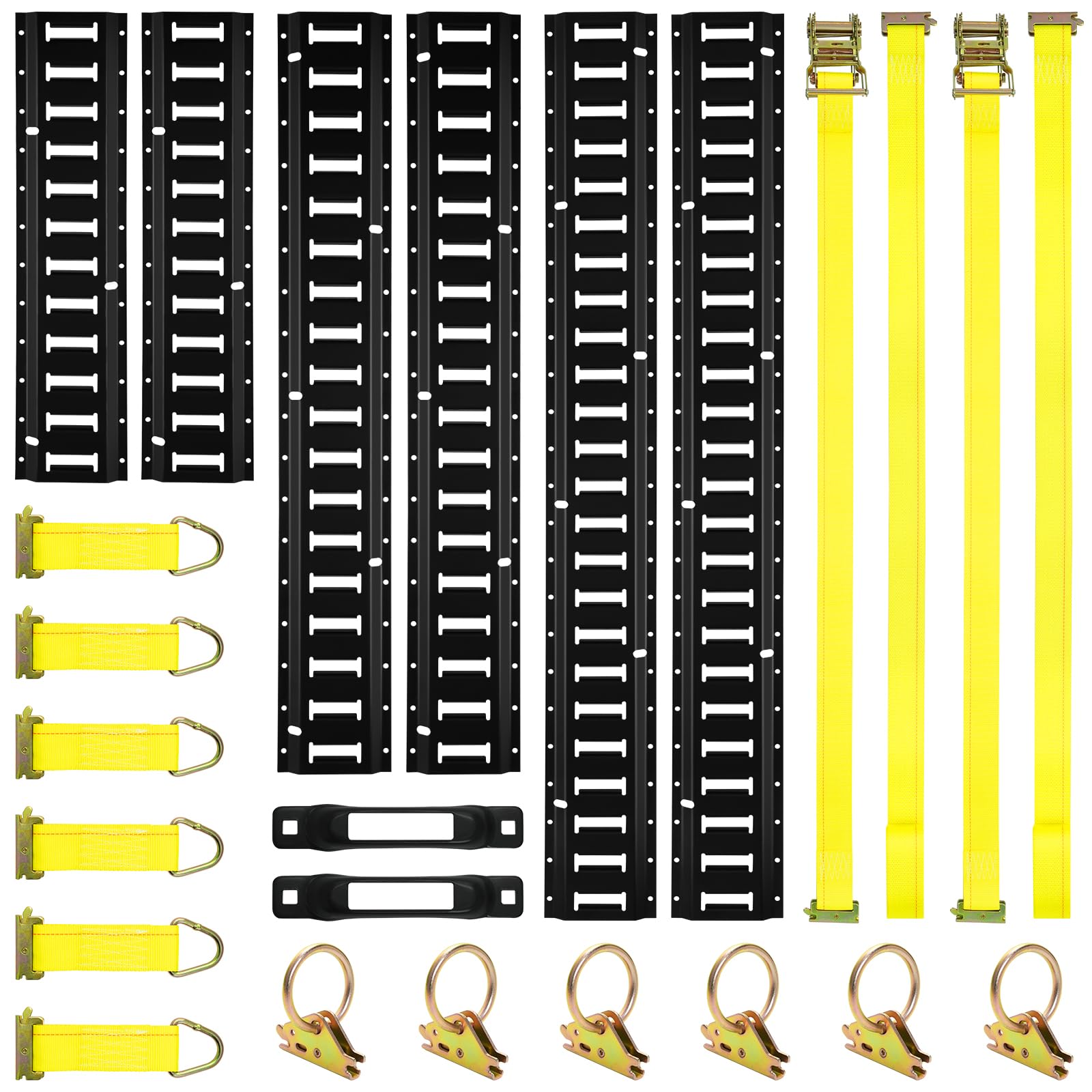 Elechomes E-Track rails 4ft offer flexible mounting points for cargo security