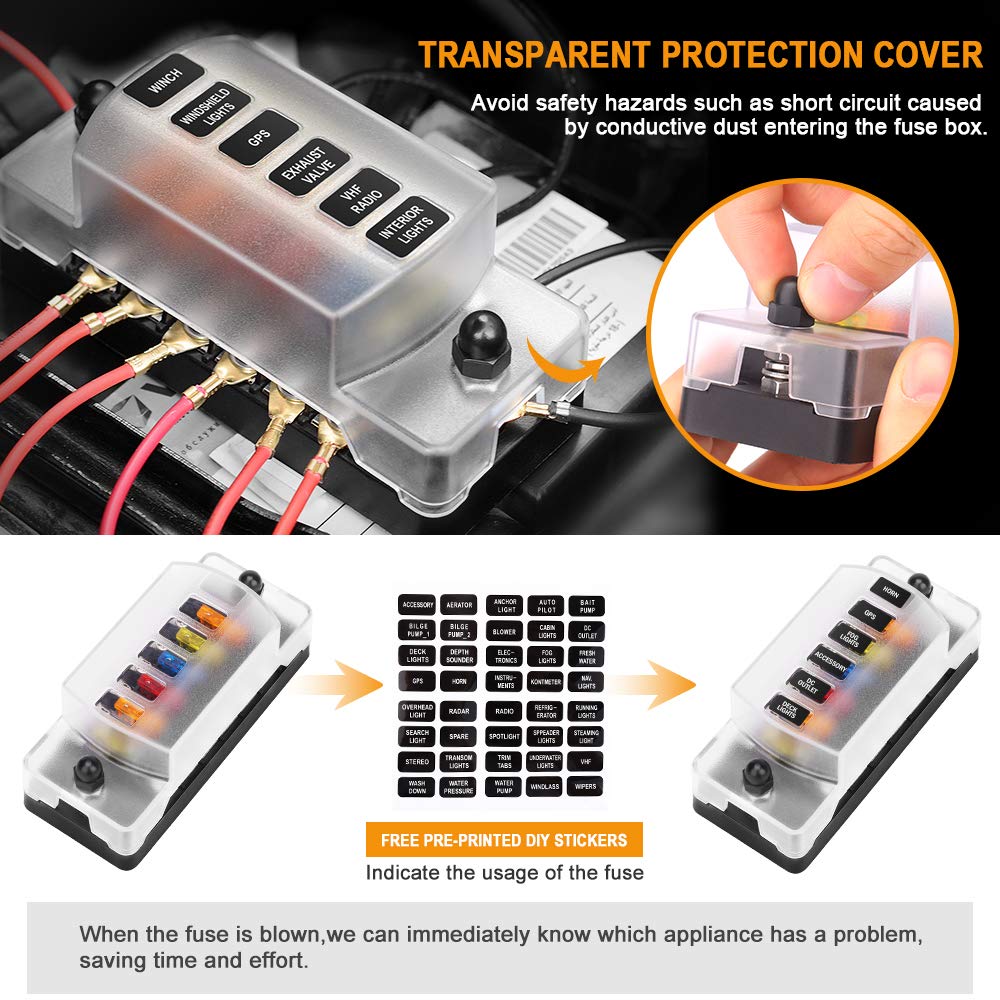 ELECTOP safe material PBT construction for durable electrical protection.