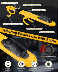 ELECTOP lock body features bright yellow finish for high visibility