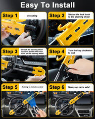 ELECTOP retractable tie rod adapts to different steering wheels