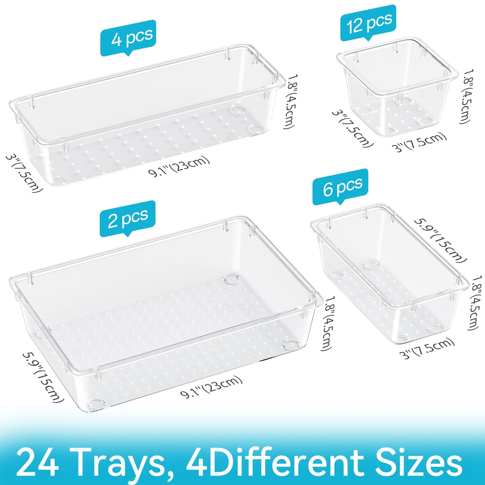 ElegantArray 9-1x3x1-8 tray neatly stores must-have tools in a compact drawer