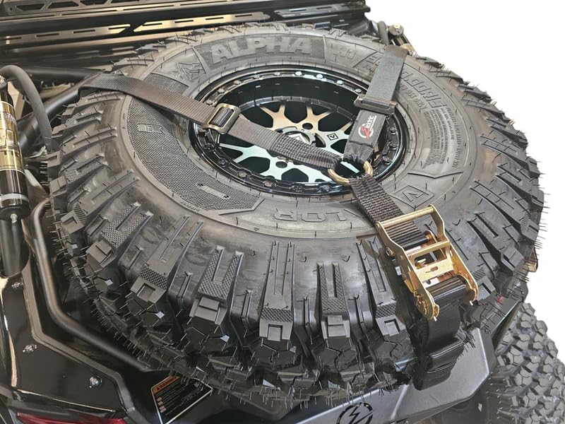 Elektric Offroad Designs strap fits tires up to 40 inches on trucks and Jeeps.