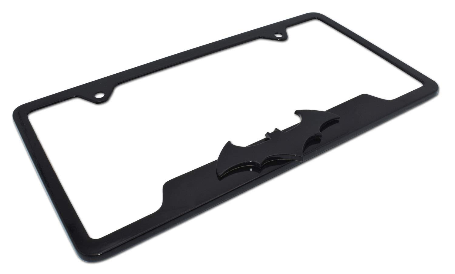 Elektroplate Batman frame on vehicle exterior under sunlight enhances rugged premium look.