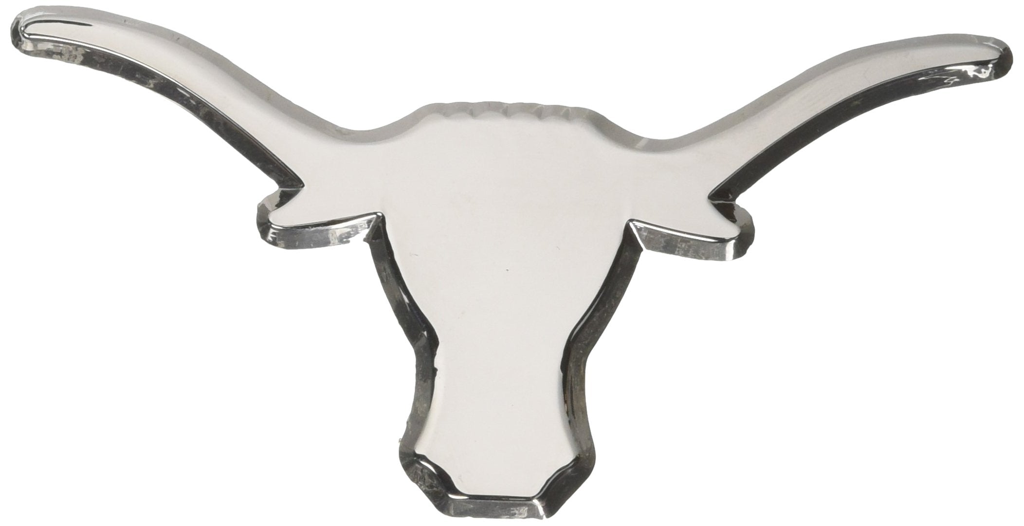 Elektroplate UT Longhorn 3D chrome emblem enhances rugged branding on your vehicle