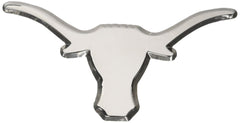 Elektroplate UT Longhorn 3D chrome emblem enhances rugged branding on your vehicle