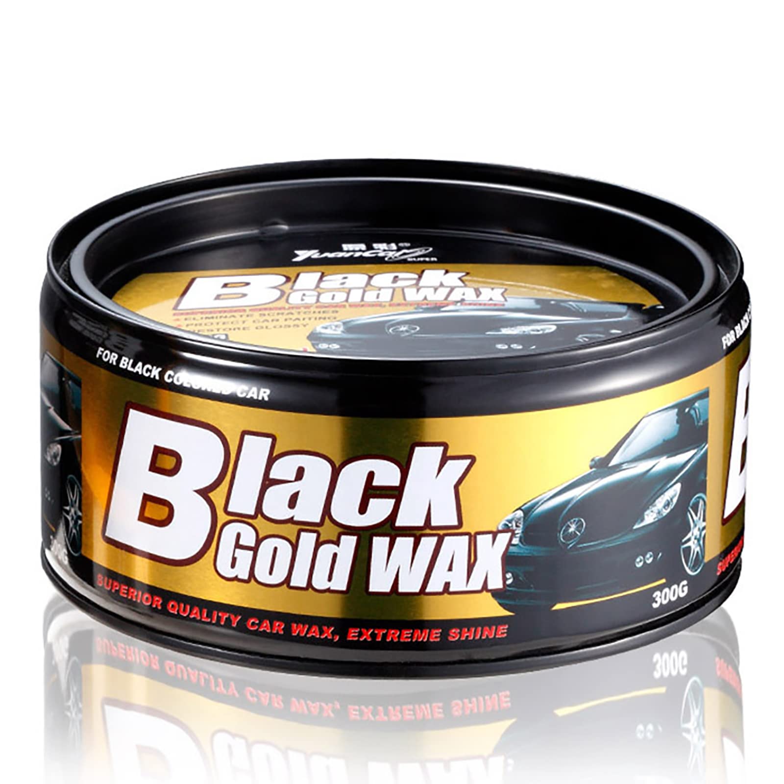 ELEpure Black Gold Car Wax application pad for smooth coverage