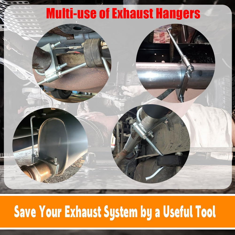 eLifecenter durable exhaust hanger set supports reliable installation