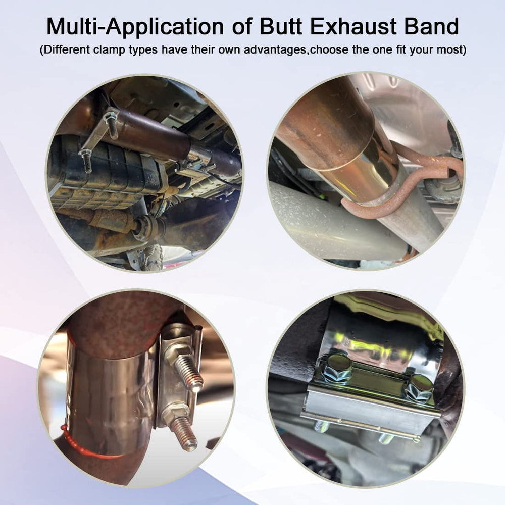 In-use eLifecenter clamp provides reliable sealing on an exhaust run.