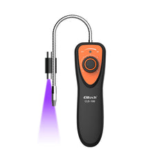 Elitech CLD-100 leak detector front view for quick automotive refrigerant checks.