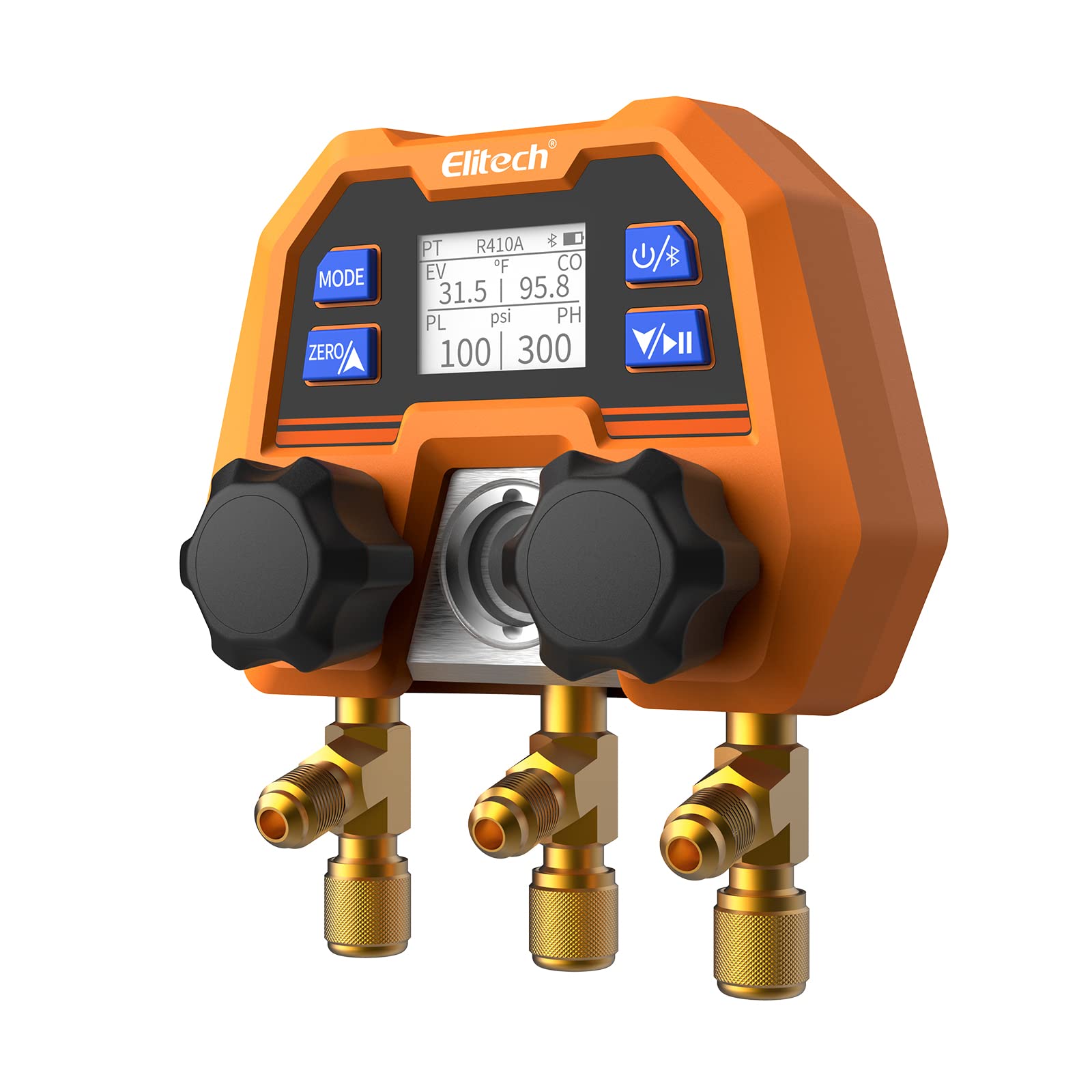 Elitech DMG-4B display view with clear readouts for quick on-site checks.