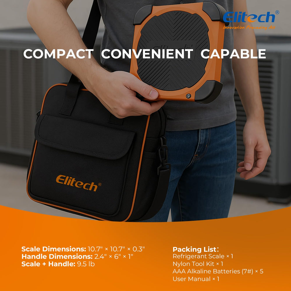 Elitech LMC-210 with Elitech Tools app for real-time readings.