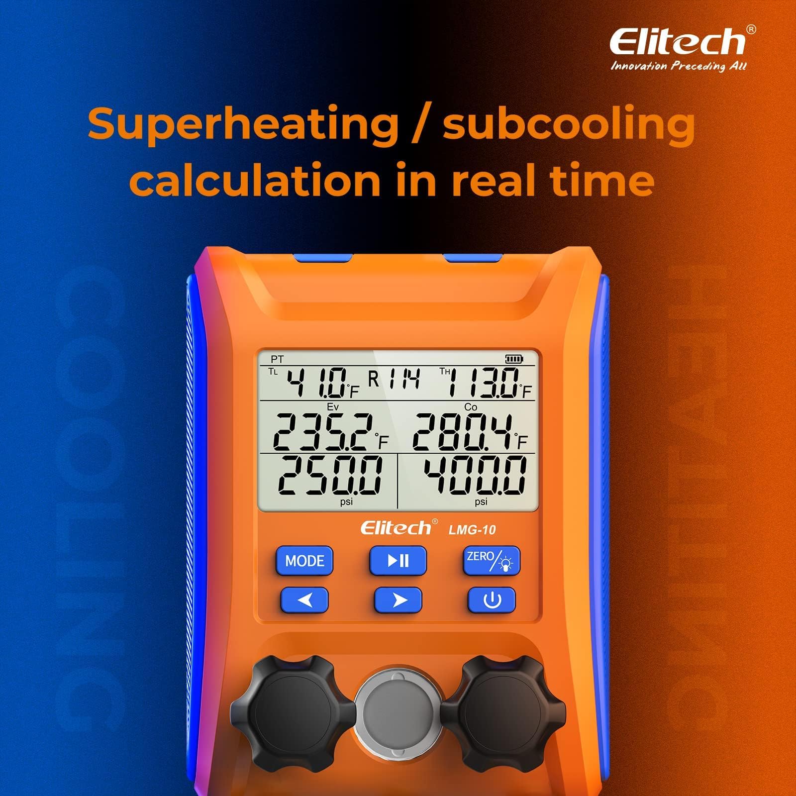 Elitech LMG-10 portable and durable design for field use.