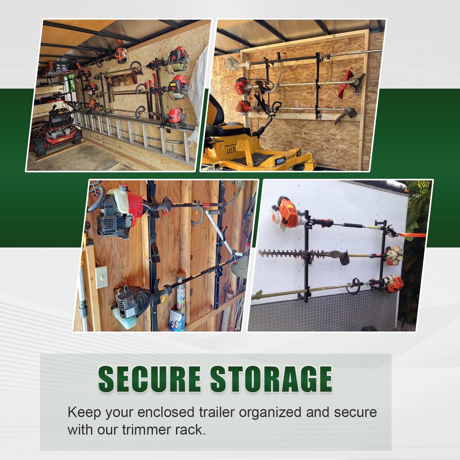 ELITEWILL powder-coated finish resists weather for long-lasting storage.