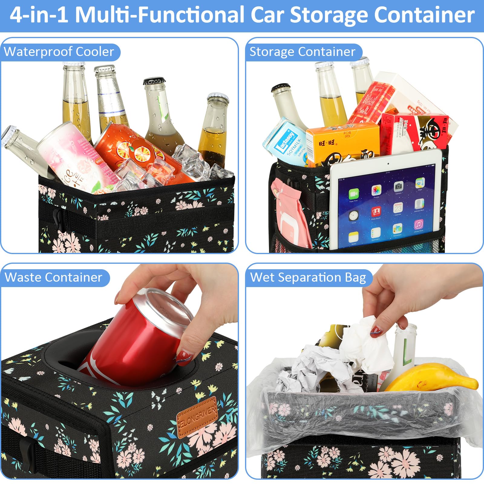 Collapsible design makes storage simple when not in use.
