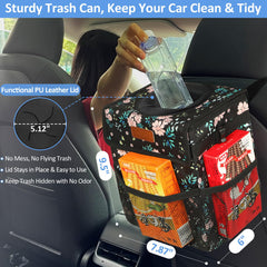 ELONGRIVER leak-proof liner prevents leaks and spills during road trips.