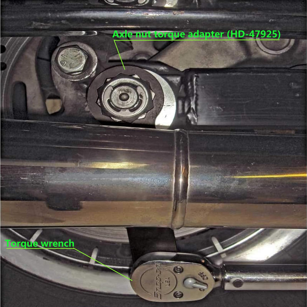 ELONN rear axle torque adapter for 1/2-inch drive, ensures precise torque during maintenance