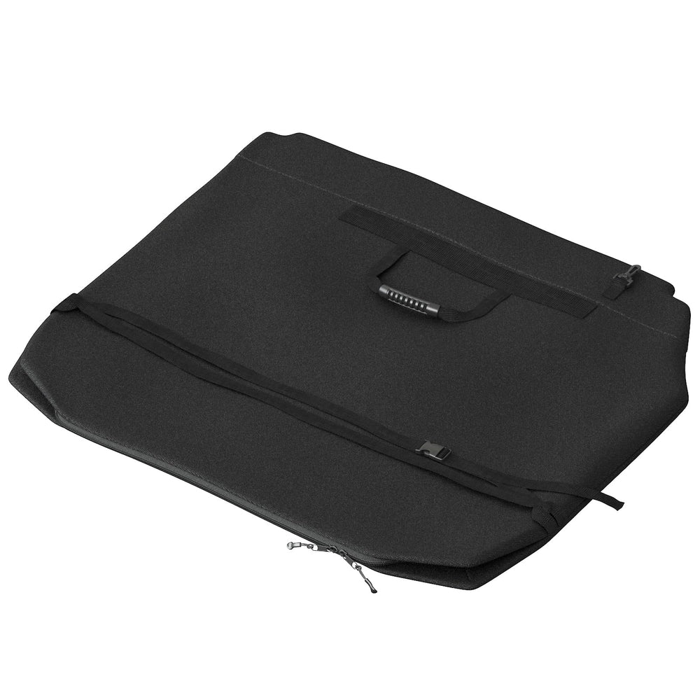 ELONN Wrangler hardtop storage bag black exterior with durable stitching for Wrangler aesthetics