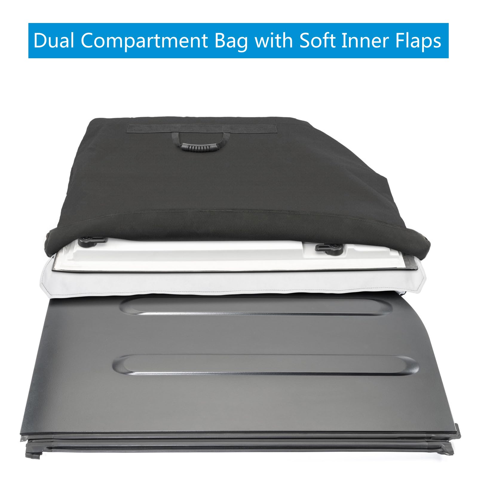 ELONN Wrangler hardtop storage bag with reinforced handles and carry strap for easy transport