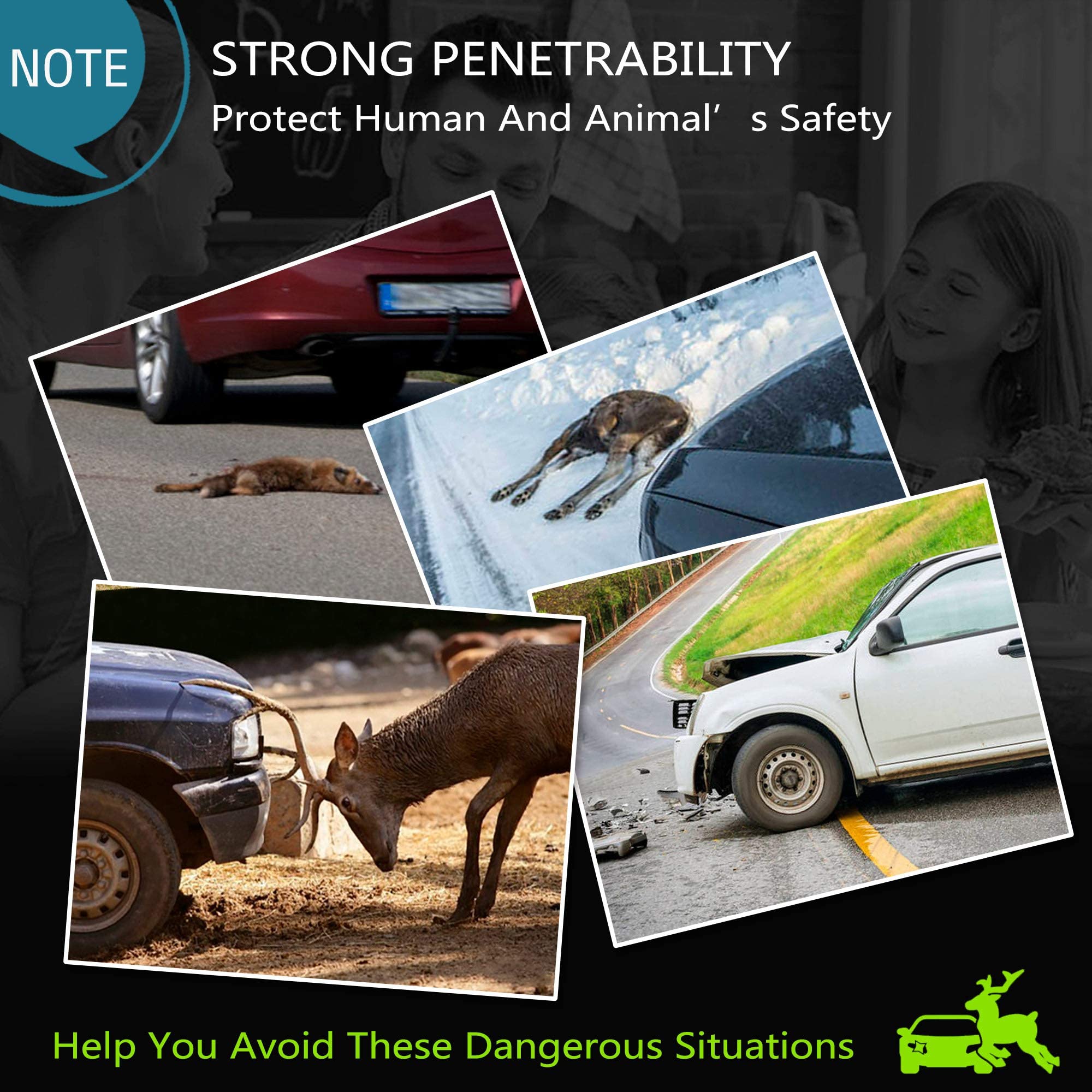 Elook sleek round design blends with car styling