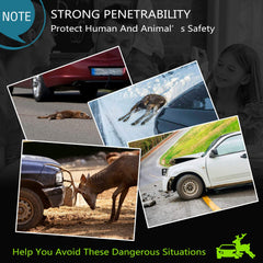 Elook sleek round design blends with car styling